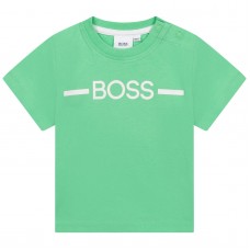 Hugo Boss Infant Boys Short Sleeve T-Shirt - Green